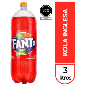 FANTA KOLA INGLESA 3L